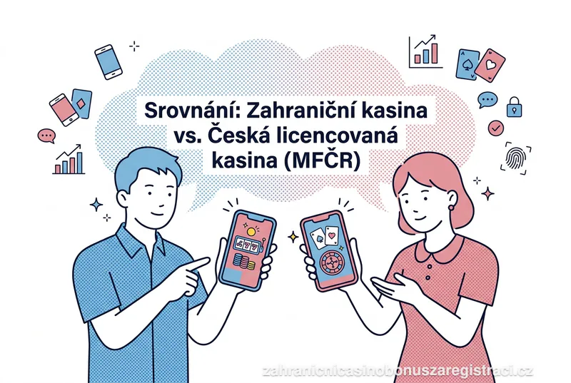 Srovnání: Zahraniční kasina vs. Česká licencovaná kasina (MFČR)